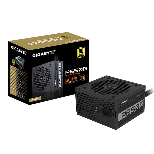 Gigabyte 650W Power Supply 80 Plus Gold GP-P650G PG5 GUS1