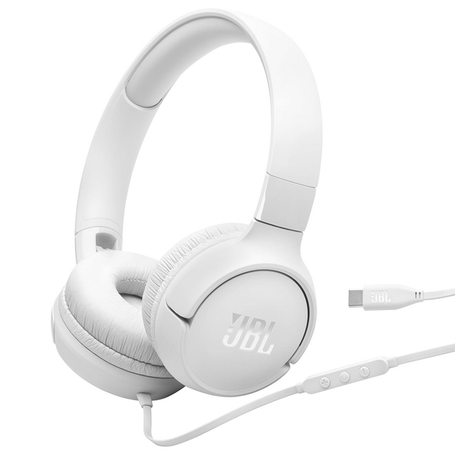 JBL Tune 520 C Headphones Blue JBLT520CWHTAM