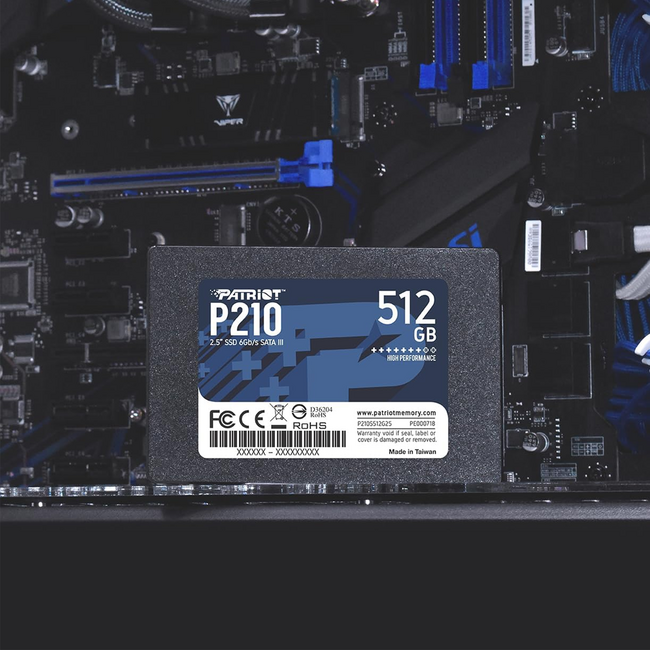 Patriot 512GB SSD 2.5" Hard Drive P210