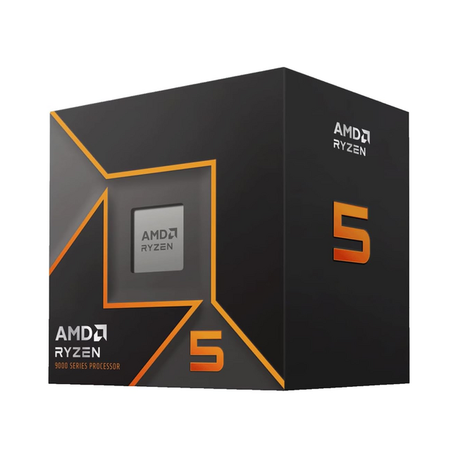 AMD Ryzen 5 9600 AM5 Processor with cooler