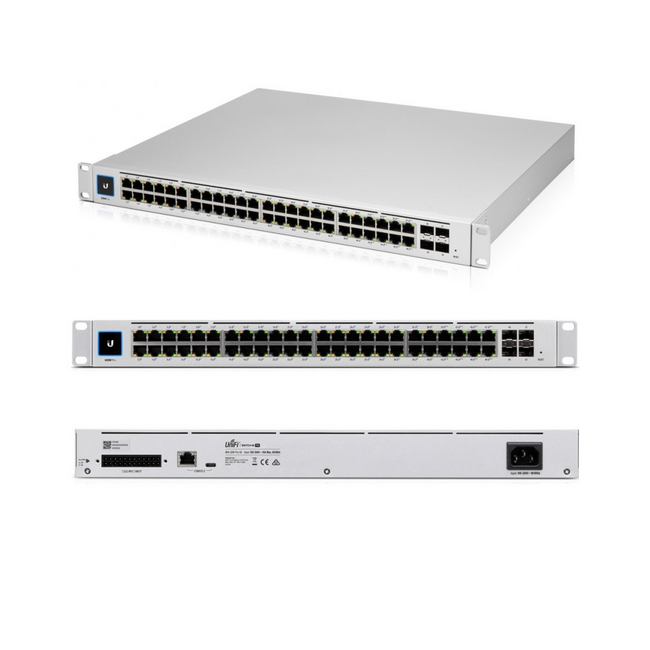 Ubiquiti USW-48-POE 48 Port Gigabit Switch POE+