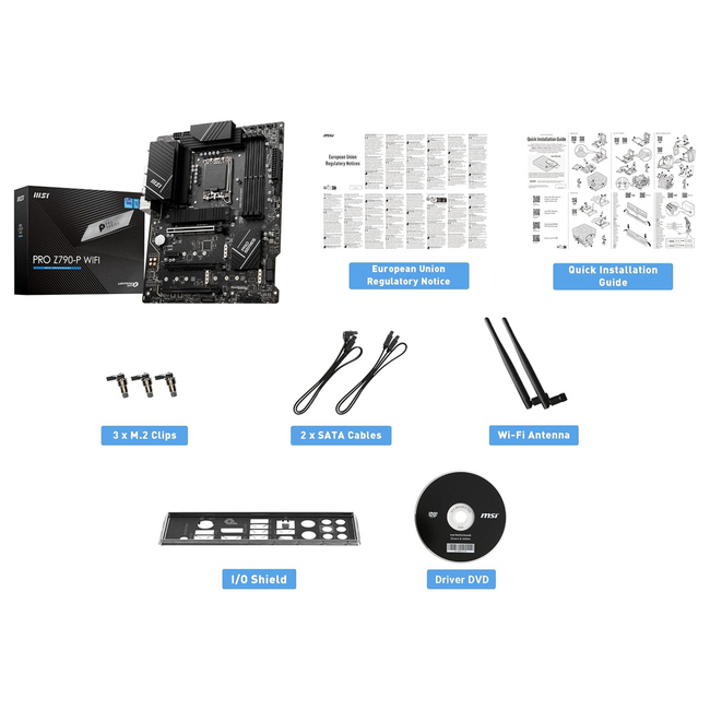 MSI Motherboard Z790-P WiFi LGA 1700 DDR5