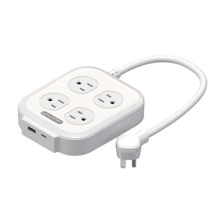 UNNO UNNO PowerPod 4-in-1 Power Strip PD20W Fast Charging A&C - PW5085WT