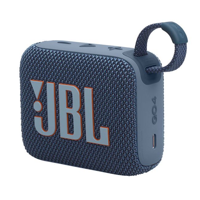 JBL GO 4 Portable Bluetooth Waterproof Speakers (BLUE)