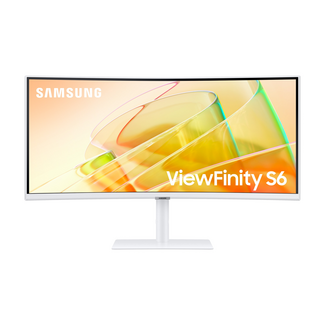 Samsung Samsung 34" ViewFinity S6 S65TC Curved Monitor HDMI DP Speakers