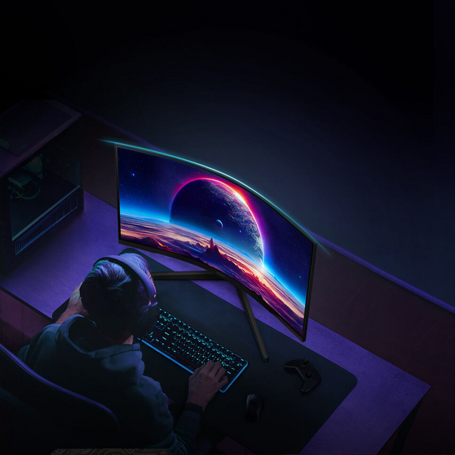 Samsung 32" Odyssey G5 Curved Gaming Monitor HDMI DP