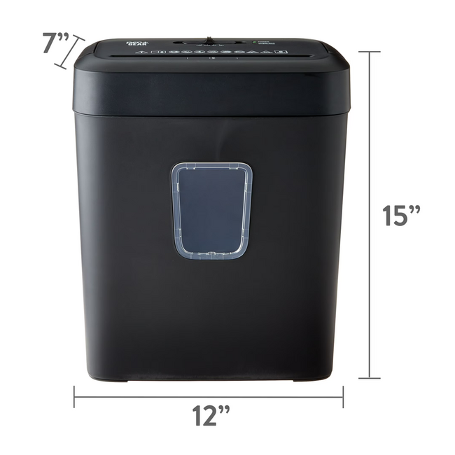 Pen Gear 6-Sheet Cross Cut Shredder
