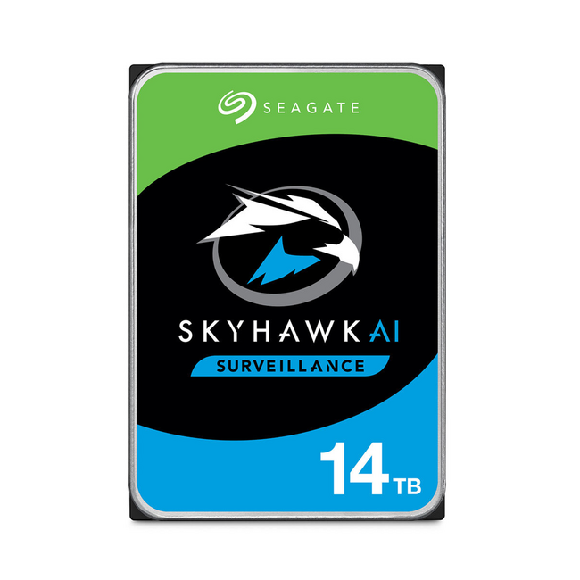Seagate Skyhawk 14TB AI Surveillance Hard Drive