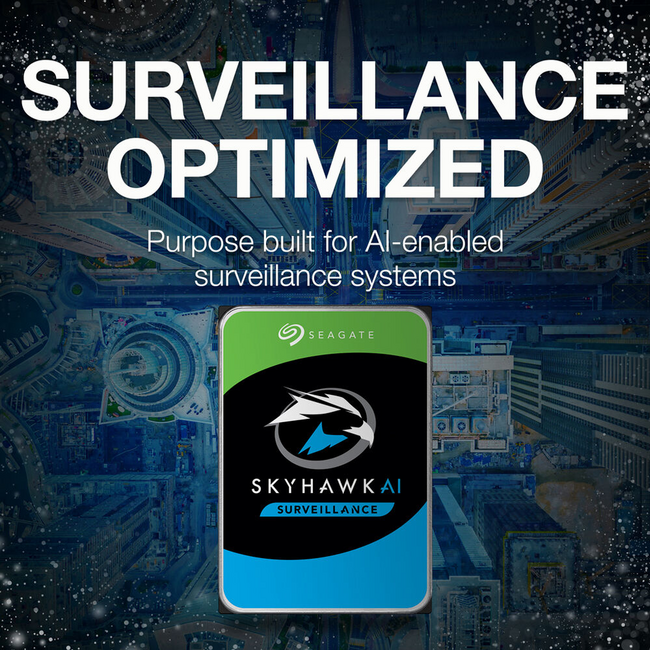 Seagate Skyhawk 14TB AI Surveillance Hard Drive