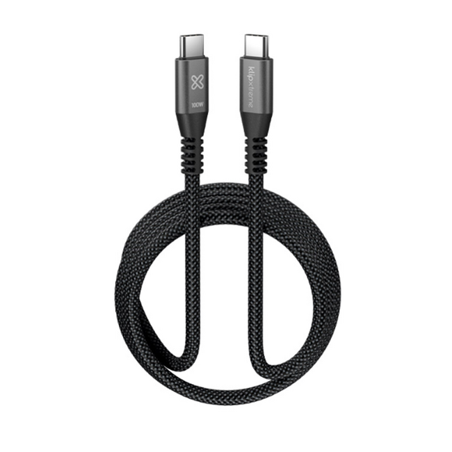 Klipx USB-C to USB-C Cable 100W 6ft KAC-550-6FT