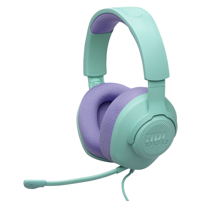 JBL Quantum 100 M2 Gaming Cyan Headset 3.5mm JBLQTUM100M2CYNAM