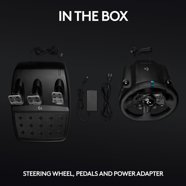 Logitech G923 Racing Wheel & Pedals PS4 & PC 941-000147