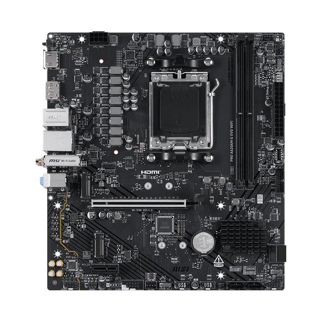 MSI PRO A620AM-G EVO WiFi AMD DDR5 Motherboard