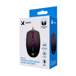 Xtech Xtech USB Optical Mouse 2400DPI XTM-218