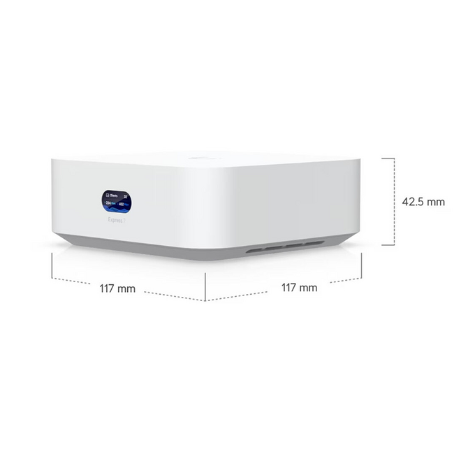 Ubiquiti UniFi Cloud Gateway Express 7, Triband WiFi 7 AP UX7