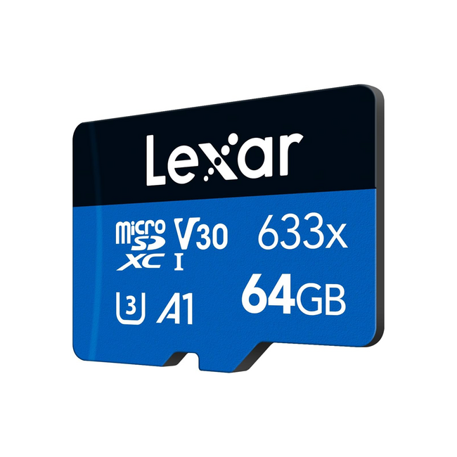 Lexar 64GB MicroSD Card High Performance