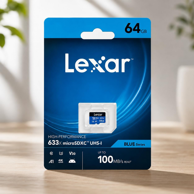 Lexar 64GB MicroSD Card High Performance