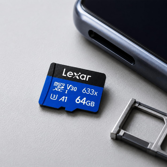 Lexar 64GB MicroSD Card High Performance