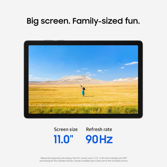 Samsung Galaxy Tab A11+ 6/128GB Wi-Fi Gray 11.0in 8MP Camera SM-X230