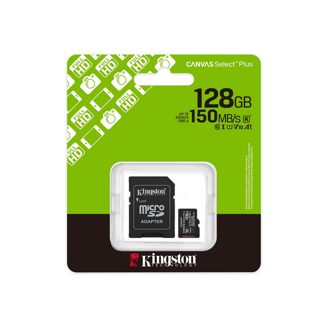 Kingston 128GB microSD Class 10 SDCS3/128GB
