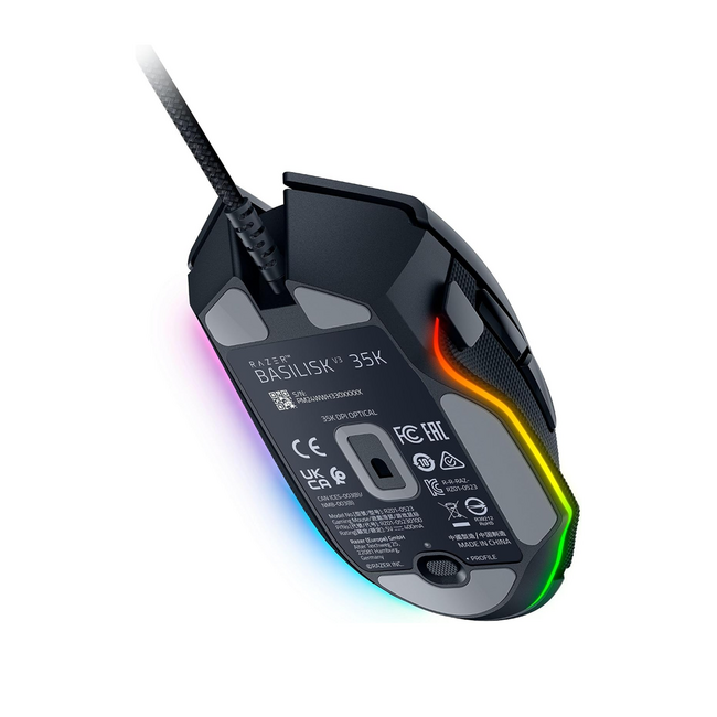 Razer Basilisk V3 35K - Ergonomic Wired Gaming Mouse