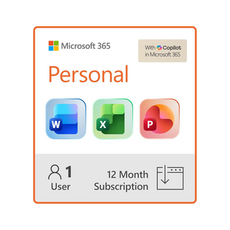 Microsoft Microsoft® M365 Personal English Subscription 1YR P8 QQ2-01406