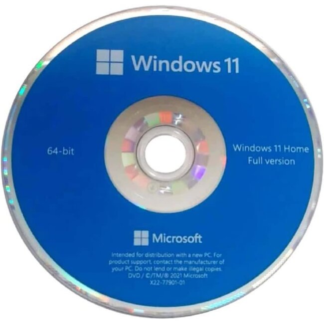 Microsoft® Win 11 Home 64Bit English 1pk DSP OEI DVD KW9-00633