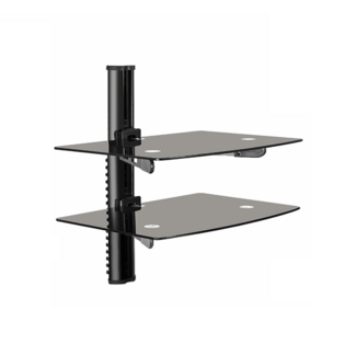 Magnum Magnum Wall Mount Dual Tempered Glass Shelves LUX-DVD292