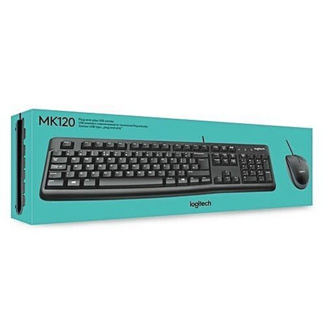 Logitech Keyboard and Mouse Combo MK120