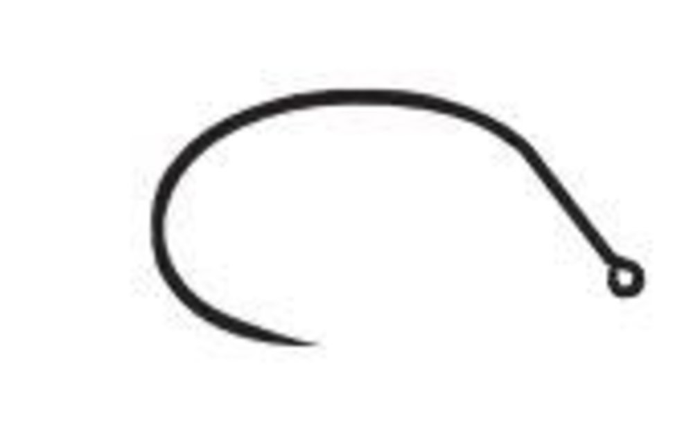 C15-BV Size 18 25ea Pack V-Eye, Emerger NS Black