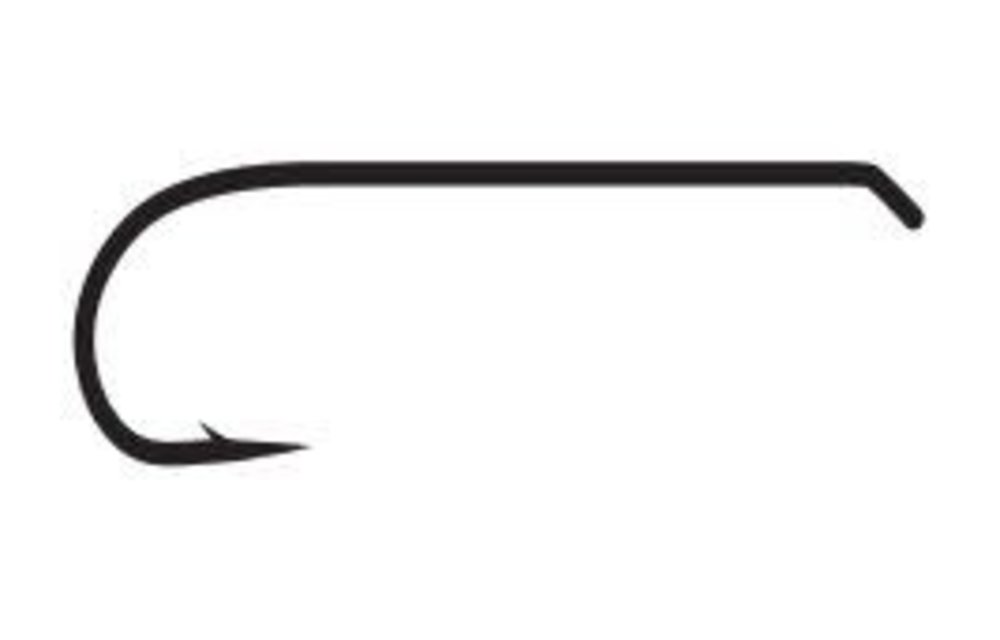 S11-4L2H Size 12 25ea Pack Fly Hook Streamer 4xLong, 2xStrong Bronze
