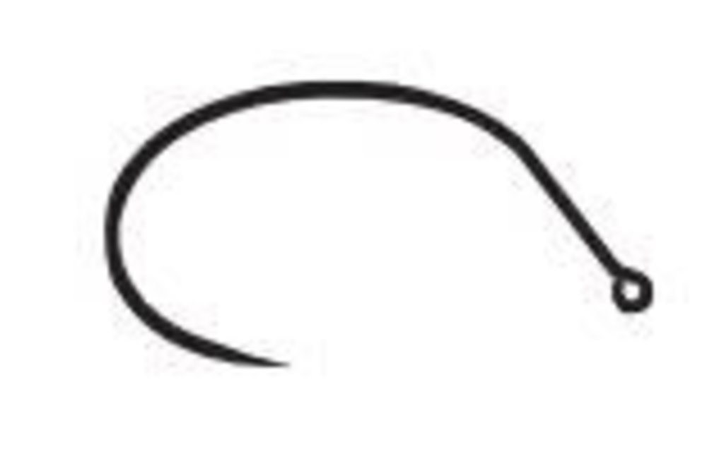 C15-BV Size 12 25ea Pack V-Eye, Emerger NS Black