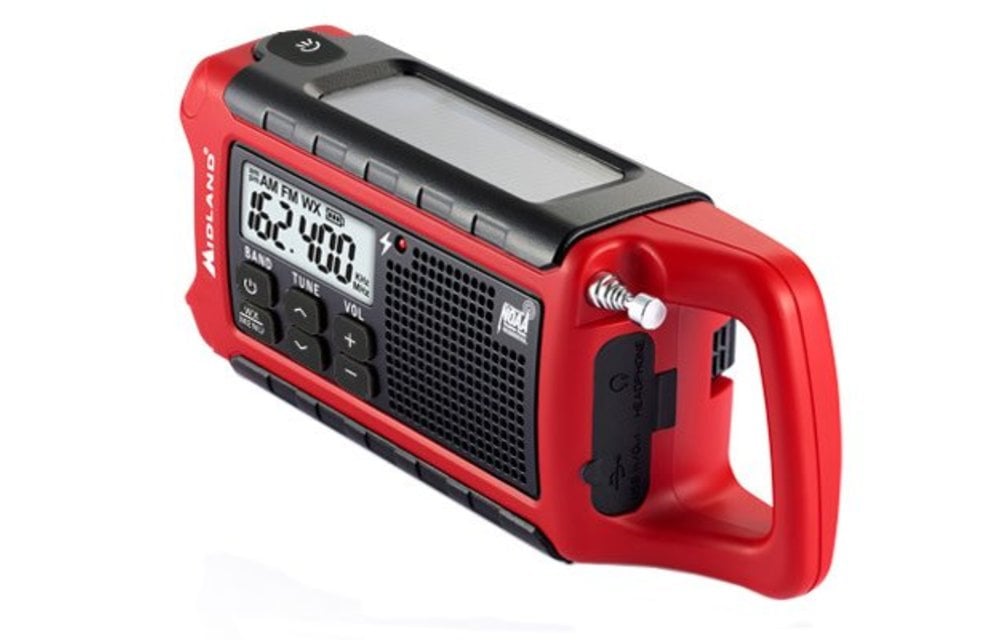 E+Ready Dynamo Crank Radio AM/FM