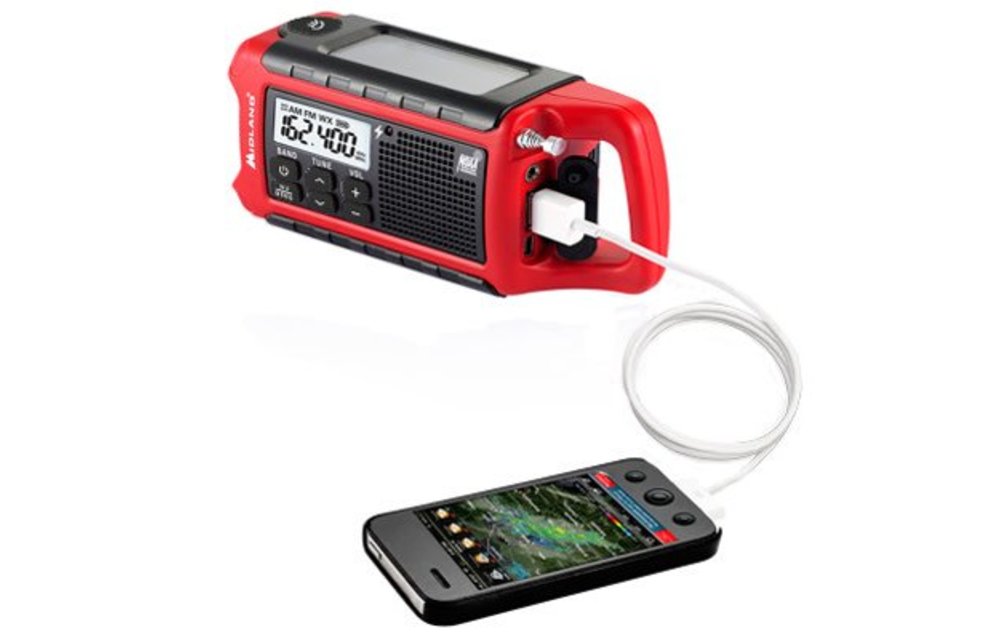 E+Ready Dynamo Crank Radio AM/FM