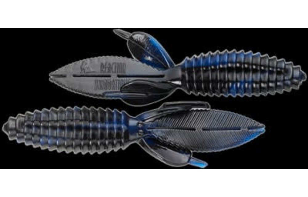 Reaction DWB-029 Double Wide Beaver Creature Bait, 5.2", Hematoma