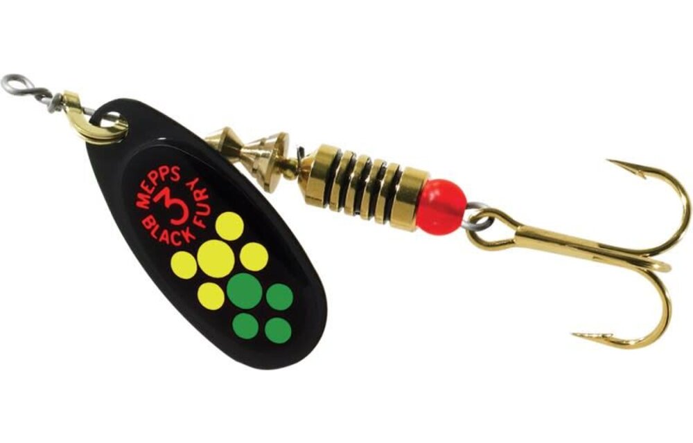 Black Fury - plain trbl hot fire tiger dot 1/4 OZ-S