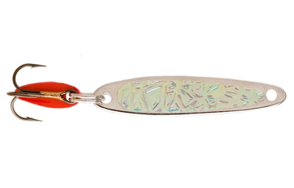 SW/PIMPLE SZ 4 LURE, NICKEL ICE
