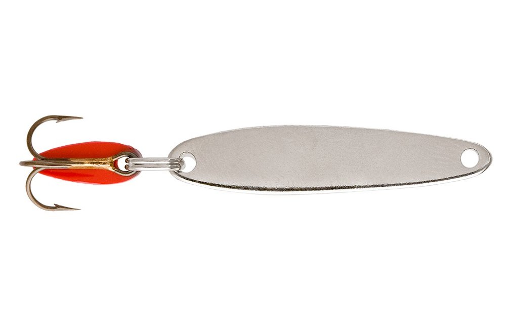 Bay de Noc 4N Swedish Pimple Jigging Lure, 1-3/4" 1/4oz Nickel