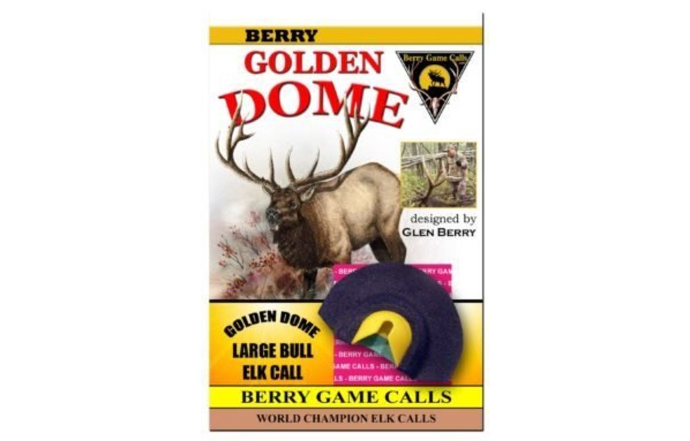 Golden Dome Large Elk Call from Glen Berry