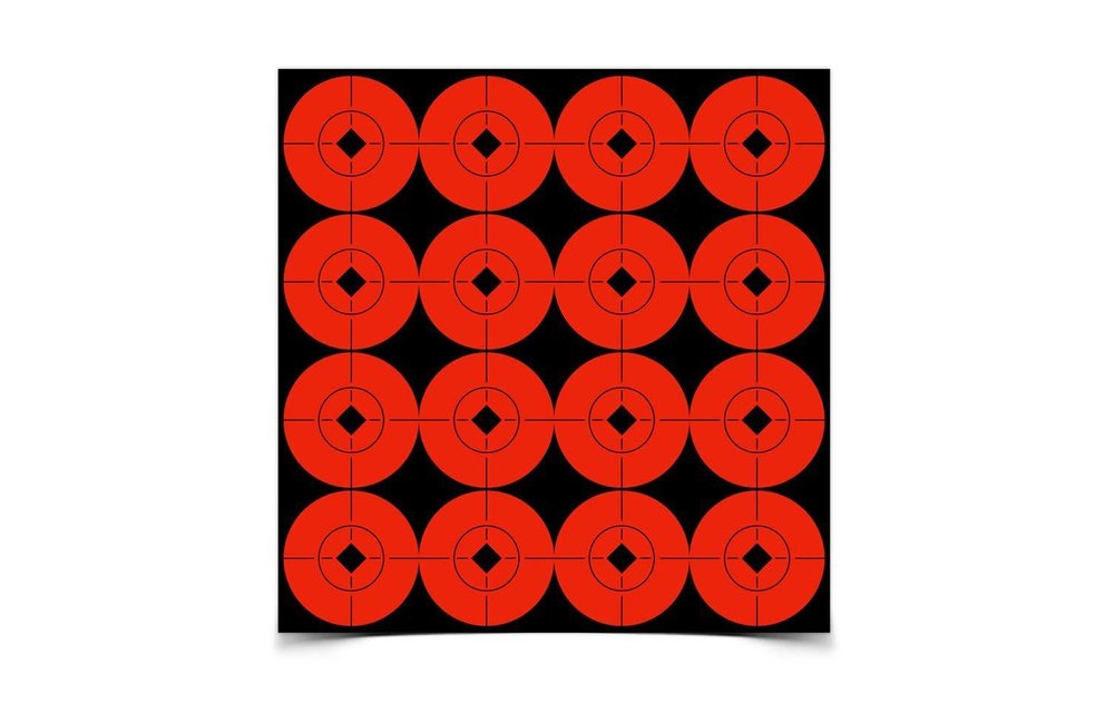 TARGET SPOTS® 1.5" ORANGE TARGET - 160 TARGETS