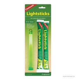 Coghlans Lightsticks - Green - pkg of 2