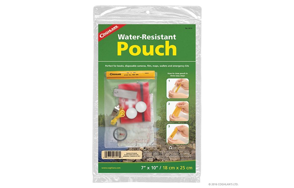 Water Resistent Pouch 7" x 10"