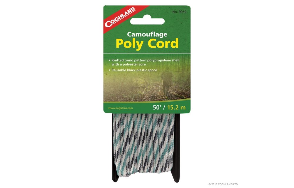 Poly Cord - Camo - 50'