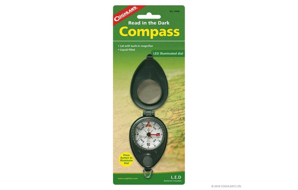 Coghlan's: Read in the Dark Compass