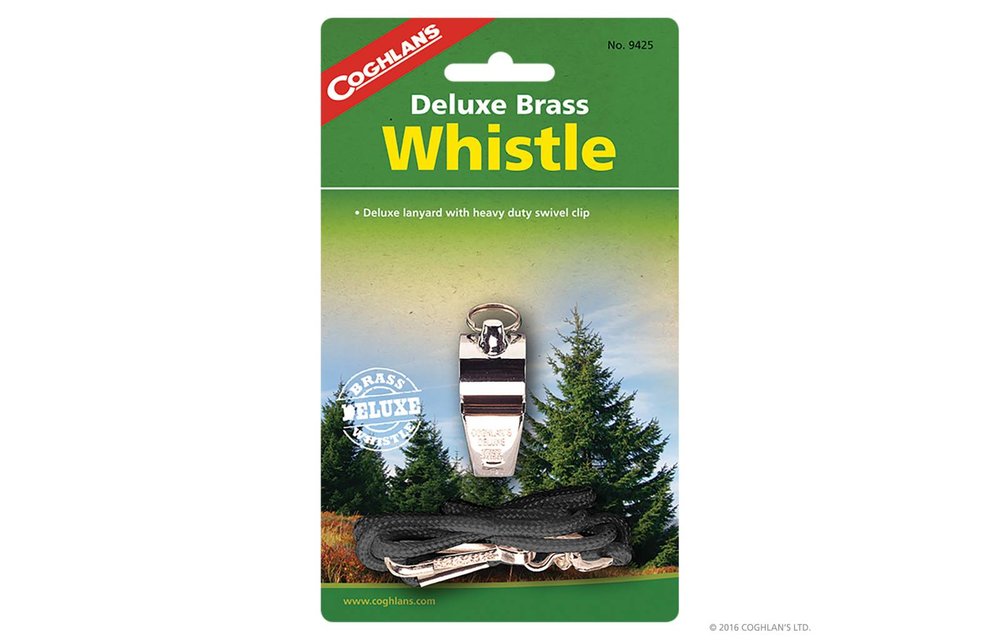 Deluxe Whistle - brass
