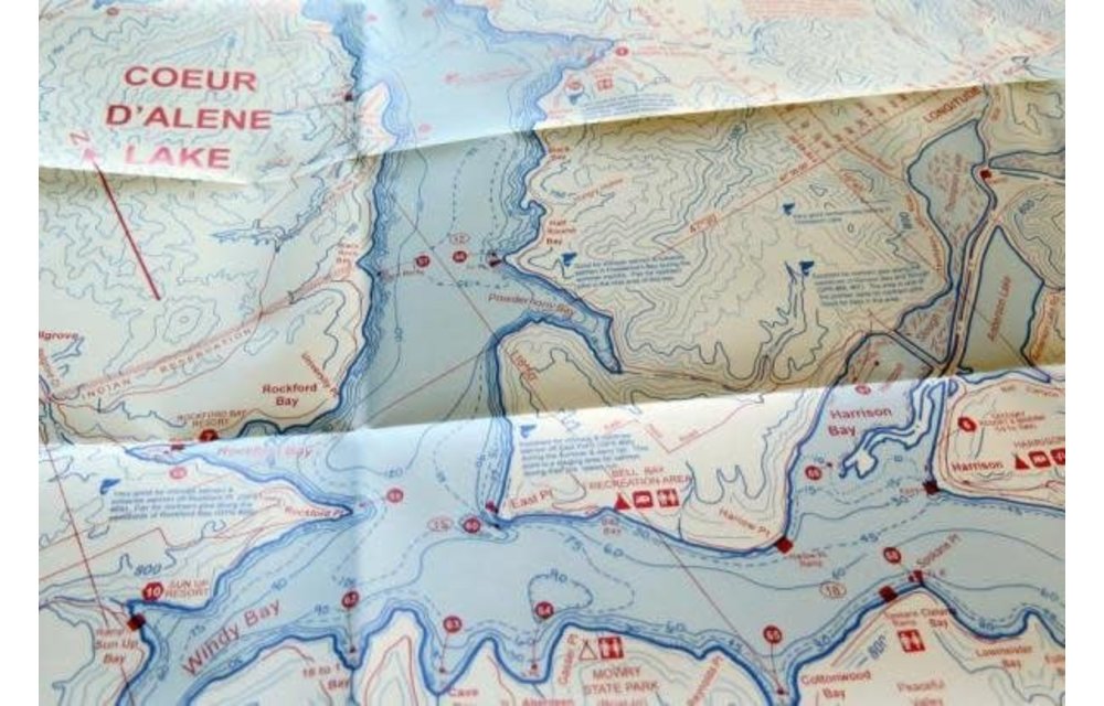 FISH-N-MAP, COEUR D'ALENE/PRIEST LAKES