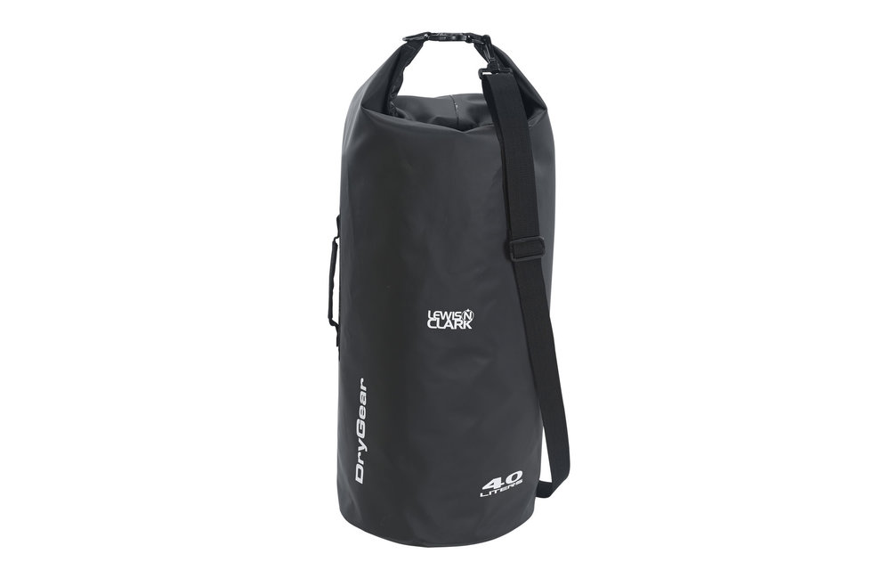 Heavy-Duty Dry Bag, 40L, Black