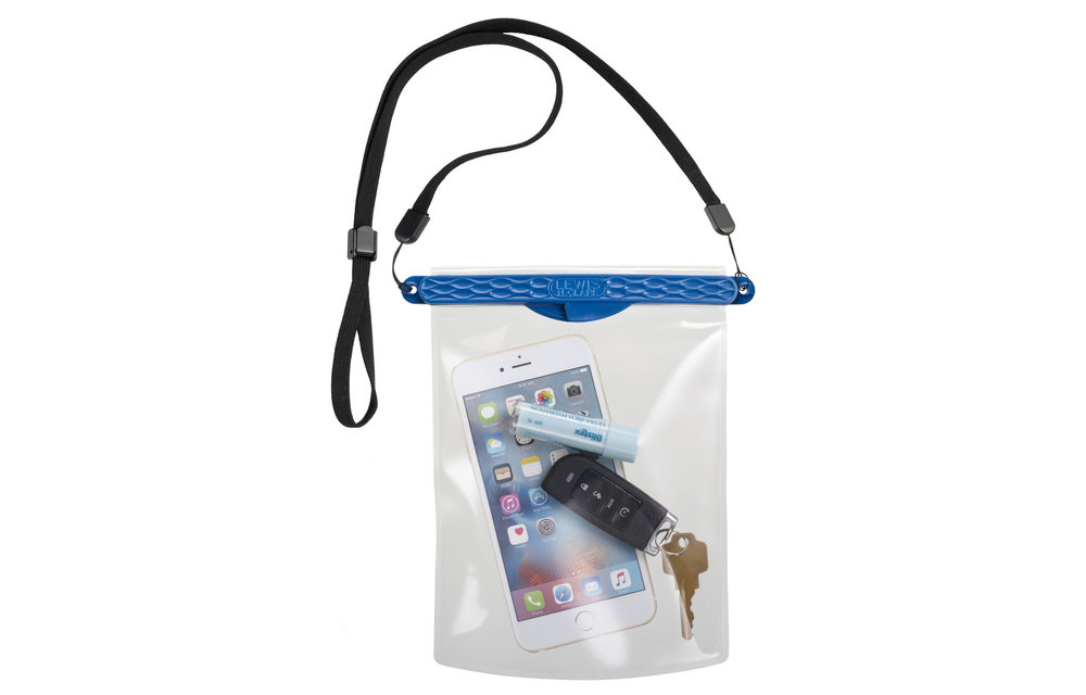 WaterSeals Magnetic Waterproof Phablet pouch, Blue