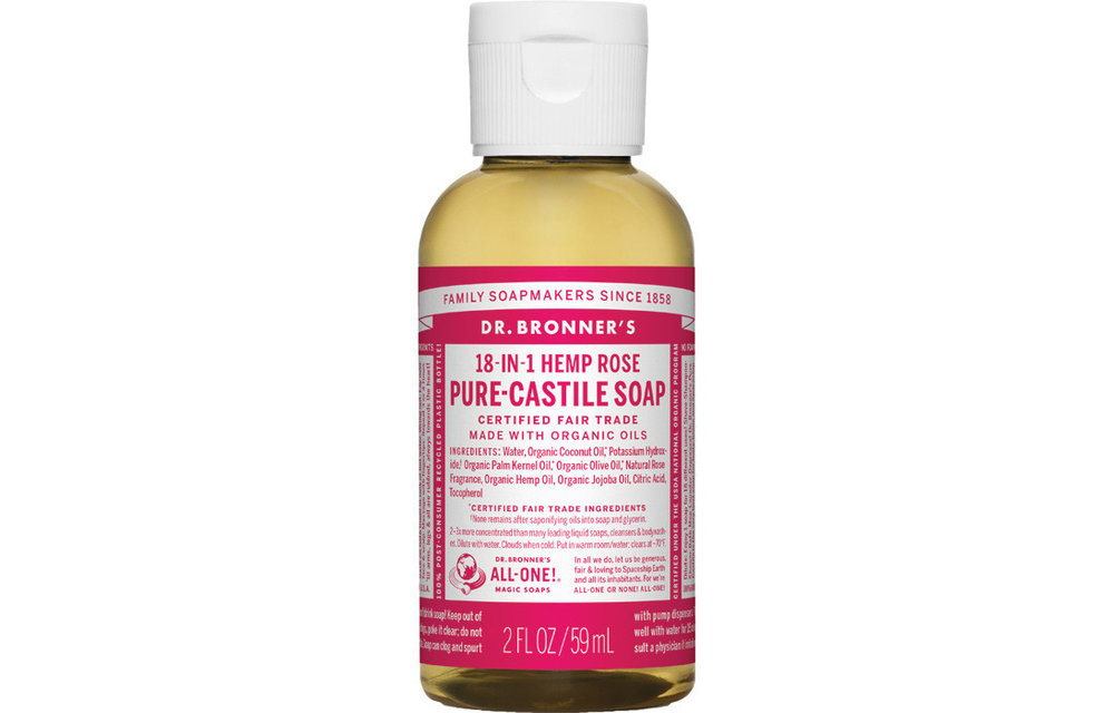 DR. BRONNER'S SOAP(ROSE 2 OZ)
