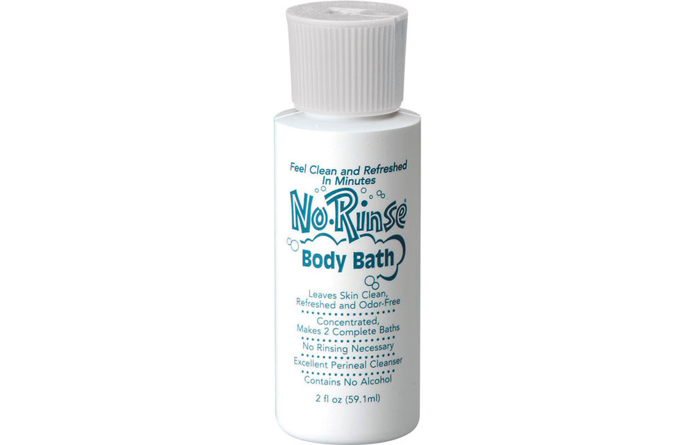 NO-RINSE BODY BATH 2 OZ NO RINSE